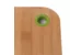 Доска разделочная Cook Mister, дерево, 33*24*1,4 см, силиконовая вставка